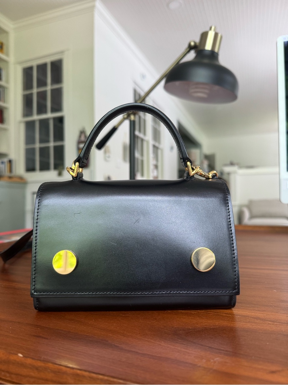 RSVP Paris Munchkin Black leather bag - Picture 12 of 16